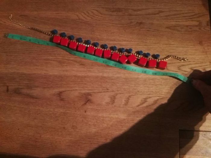 Red And Blue Necklace