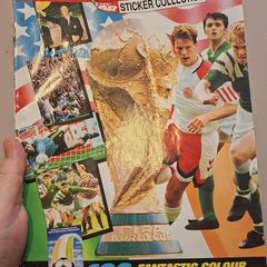 Ireland USA 94 Sticker Collection Book
