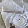 Set of  2 holy items Medugorje holy small glass pulque and night light holy candle holder. Image 8