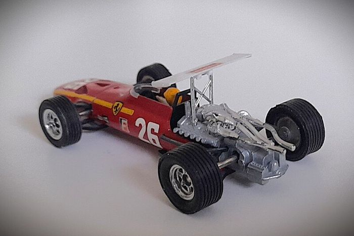 Diecast Vintage French Dinky Toys Ferrari 312 1968 F1 - Near Mint Original Condition/Very Good Box