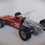 Diecast Vintage French Dinky Toys Ferrari 312 1968 F1 - Near Mint Original Condition/Very Good Box Image 10