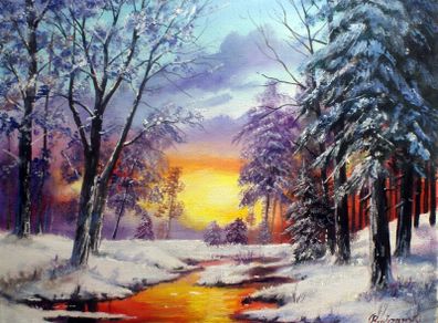 Gulczas Art "Last winter sun"