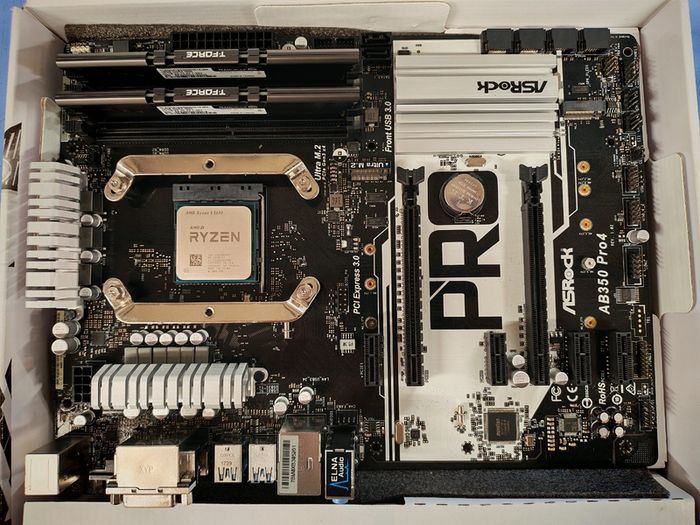 AMD R5 5600+Asrock B350 Pro4+32gb 3600 Cl18+Fortis3