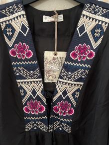 Odd Molly Silk Blouse Size XL Brand new