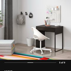 desk Ikea Micke and small chair