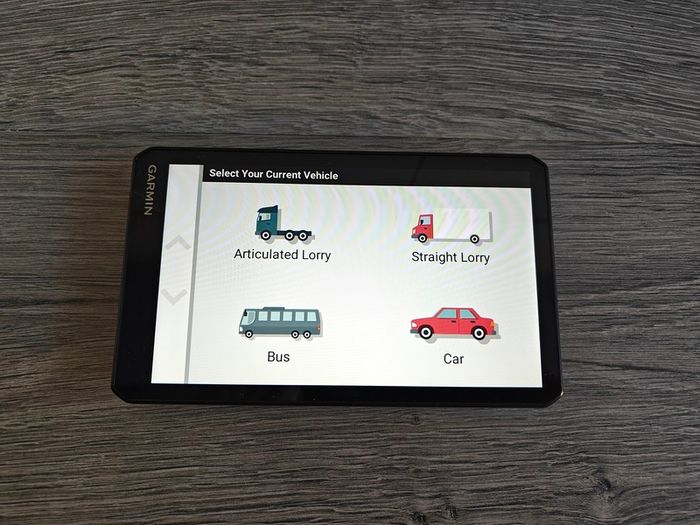 Garmin Dezl LGV710 HGV sat nav - Eircodes - Europe map 2027