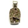 Vintage silver and peridot pendant Image 2