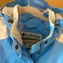 Columbia Womens Jacket M Blue White 2 In 1 Interchange Removable Hood Image 7