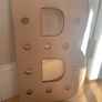 Wooden letter B Image 2