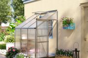 Polycarbonate Greenhouse Aluminium 6 x 4ft