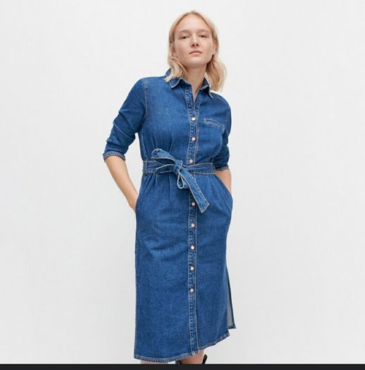 Denim Dress Size Uk 12