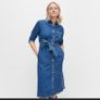 Denim Dress Size Uk 12 Image 2