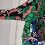 ZARA floral double tie-front bodysuit Sz S (Fit 8UK) - Bnwot - Rrp 24.99 Image 5