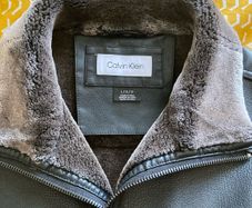 leather coat