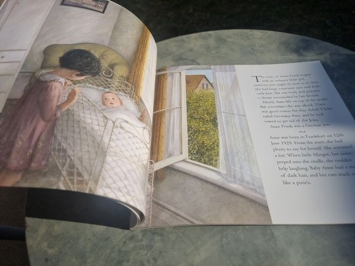 Anne Frank. A retelling of the iconic story.