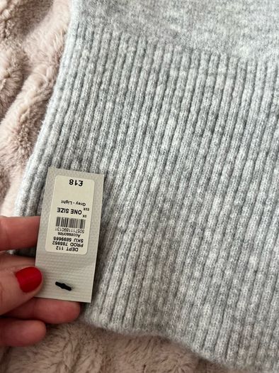 Scarf with hood / hoodie scarf women River Island Brand New