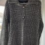 Premium brand Hajo 67% wool herringbone cardigan/jacket Image 2