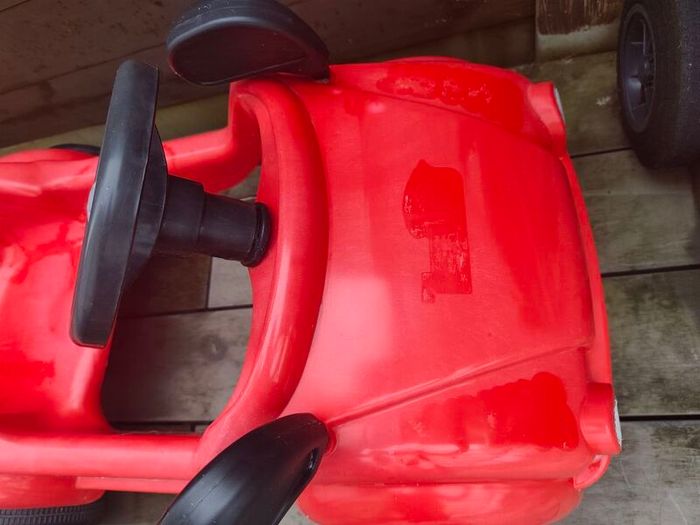 Dolu Toddler Kids Smart Car Pedal Operated Ride On Car Red