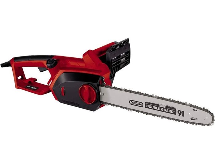 Electric Chainsaw -- 2000W, 16 Inch (40cm) OREGON Bar and Chain, Saw Kickback Protection, Tool-Free Tensioning -- For Effortless Cutting Of Wood, Trees and Branches (FREE POSTAGE)