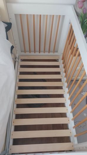Maya Mini Cot bed perfect for a small space