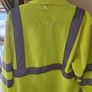 Sioen Hi Vis Fleece Jacket  Medium  Premium Workwear Image 2