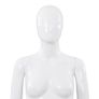 Full Body Female Mannequin with Glass Base Glossy White 175 cm Image 8