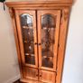 Solid Pine Corner Cabinet Image 2