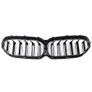 Bmw G30 G31 Lci 2021- 2025  M Double Spoke Gloss Black Front Kidney Grilles Camera Image 5