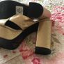 Bnwt Gold Sandals Image 2