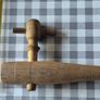 Vintage Wooden Wine / Beer Barrel Tap Spigot (French "Garanti" Stamp) Image 3