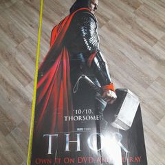 Thor movie cardboard standee poster
