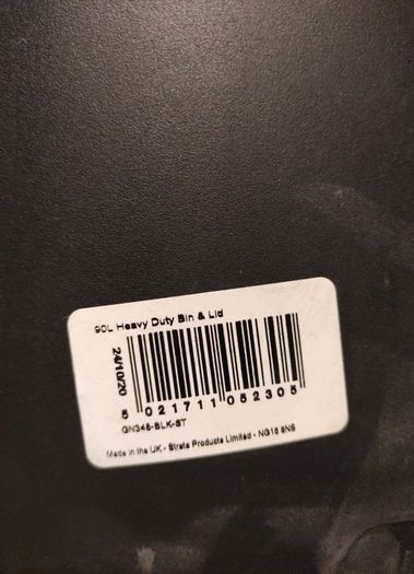 heavy duty bin