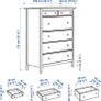 Ikea Hemnes Chest Of 6 Drawers Image 10