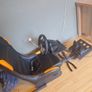 gaming chair wheel and peddles Image 7
