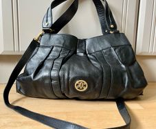 Risk London genuine leather handbag