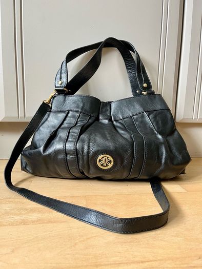 Risk London genuine leather handbag