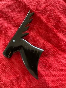 Art Deco Reindeer Brooch