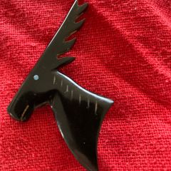 Art Deco Reindeer Brooch