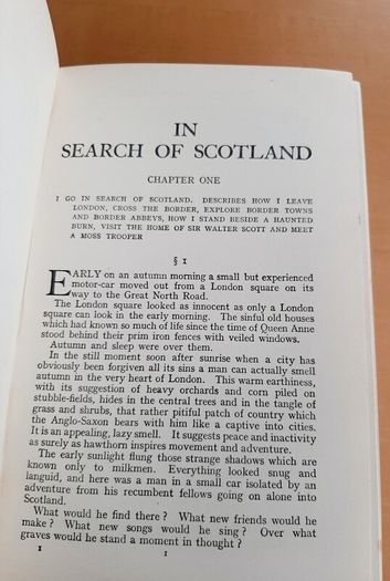 Vintage Morton's 'In Search of Scotland'