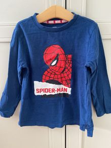 Marvel Spider-Man long sleeve top 3-4 years