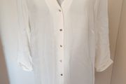 Brand new F&amp;F cream longer line blouse size UK20 EU48 Postage included
