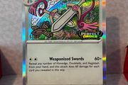 pokemon card  doublade staff promo