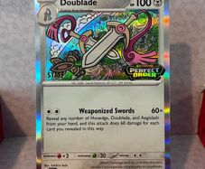 pokemon card  doublade staff promo