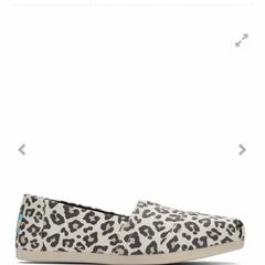 Toms Womens Alpargata Slip On - Leopard Canvas size UK4