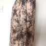Pink and black long sleeve blouse Uk 14 includes postage Image 3