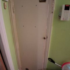 under the stairs door