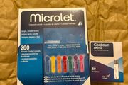 Contour next blood glucose diabetic test strips pack 50 with lancets 200