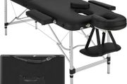 2-Zone Massage Table, Folding, Height Adjustable, Aluminium Massage