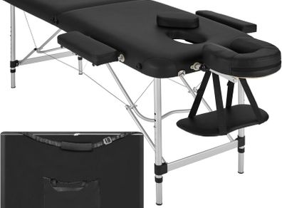 2-Zone Massage Table, Folding, Height Adjustable, Aluminium Massage