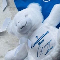 First Holy Communion Teddy Bear George